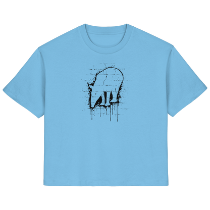 Urban Street Art Tapir Silhouette - Ladies Organic Shirt