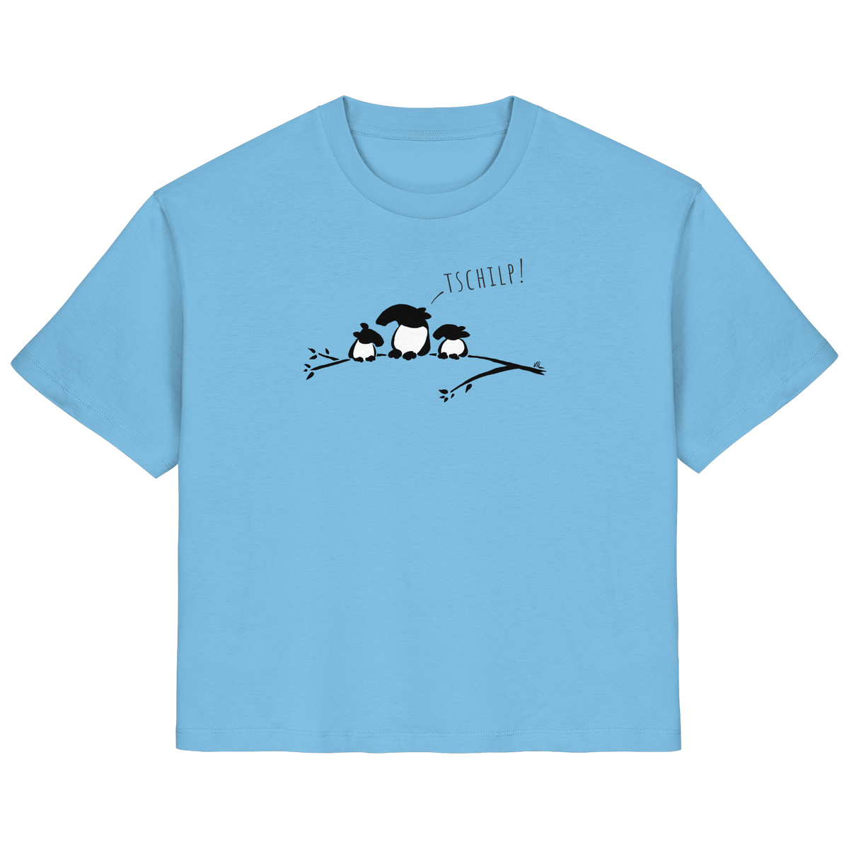 Drei kleine Tapir-Vögel - Ladies Organic Shirt