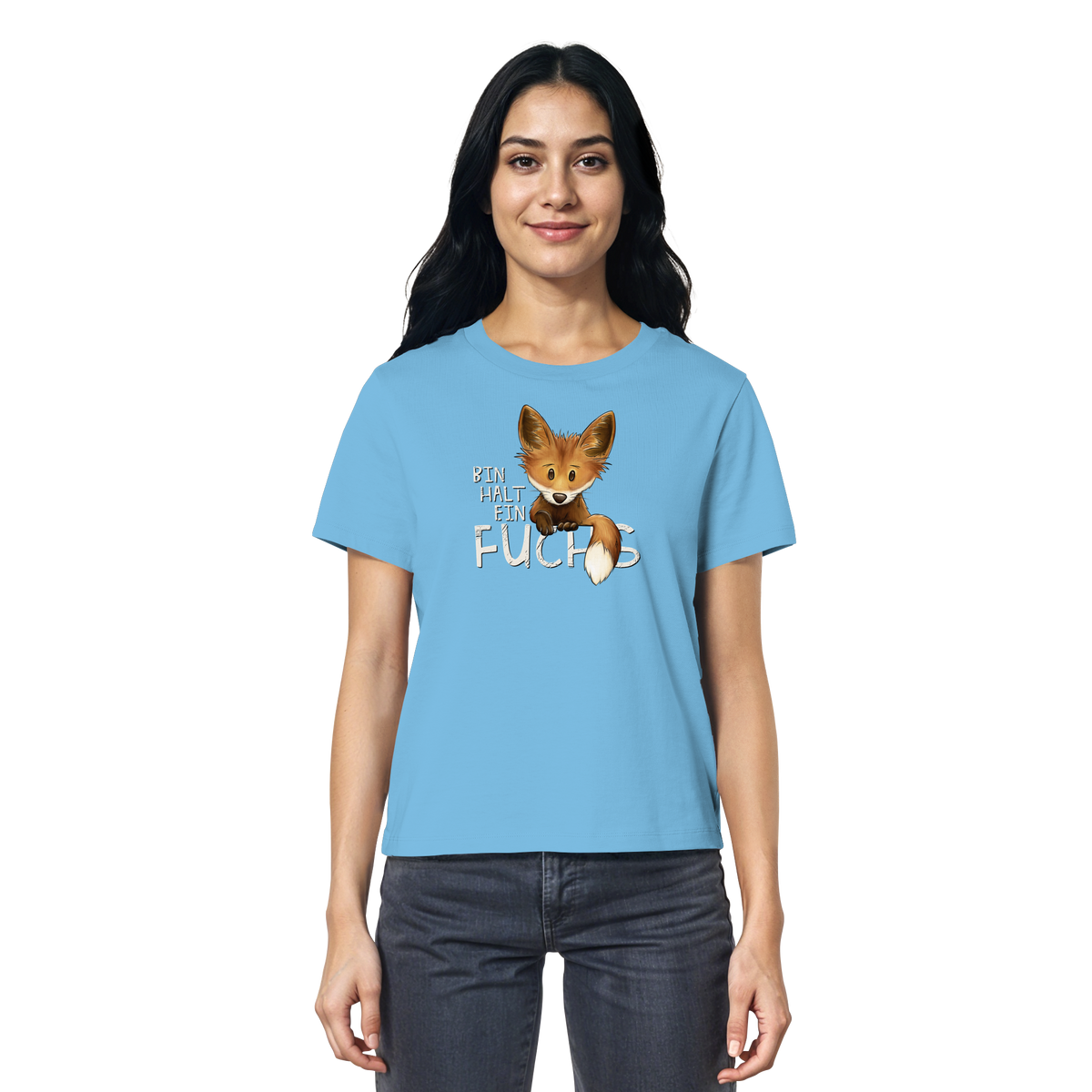 Bin halt ein Fuchs - Ladies Organic Shirt