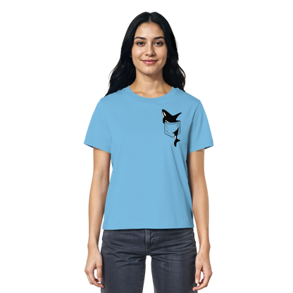 Orca In Deiner Tasche - Ladies Organic Shirt