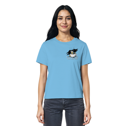 Der frühe Vogel kann mich mal | Kaffee Rabe - Ladies Organic Shirt