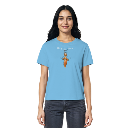 Hang In There | Lässiges Eichhörnchen - Ladies Organic Shirt