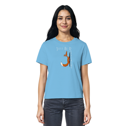 Just Be Different | Sei Anders, kleiner Fuchs - Ladies Organic Shirt