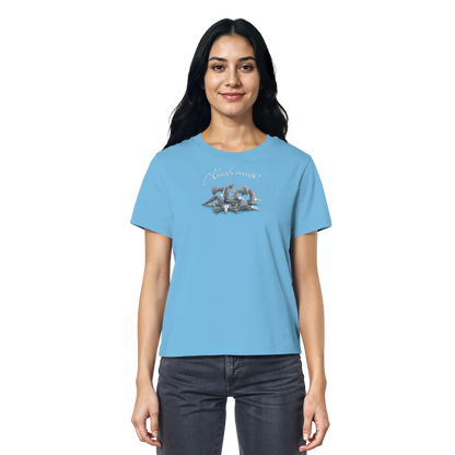 Kraah-masté! Yoga Raben Krähen - Ladies Organic Shirt