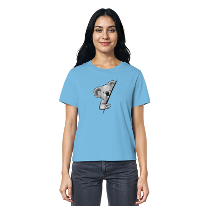 Koala Bär Illustration - Ladies Organic Shirt