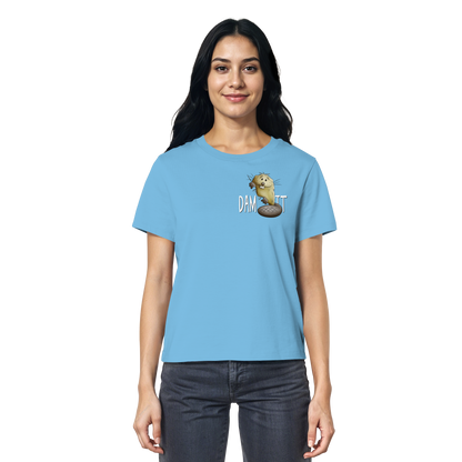 Dam It Verdammt Lustiger Biber - Ladies Organic Shirt