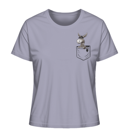 Bockiger Esel in Deiner Tasche - Ladies Organic Shirt