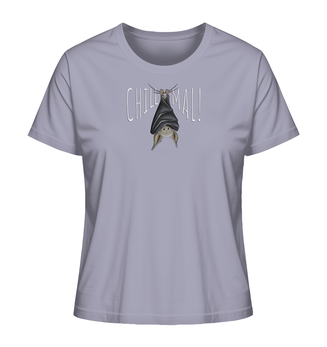 Chill Mal gemütliche Fledermaus - Ladies Organic Shirt