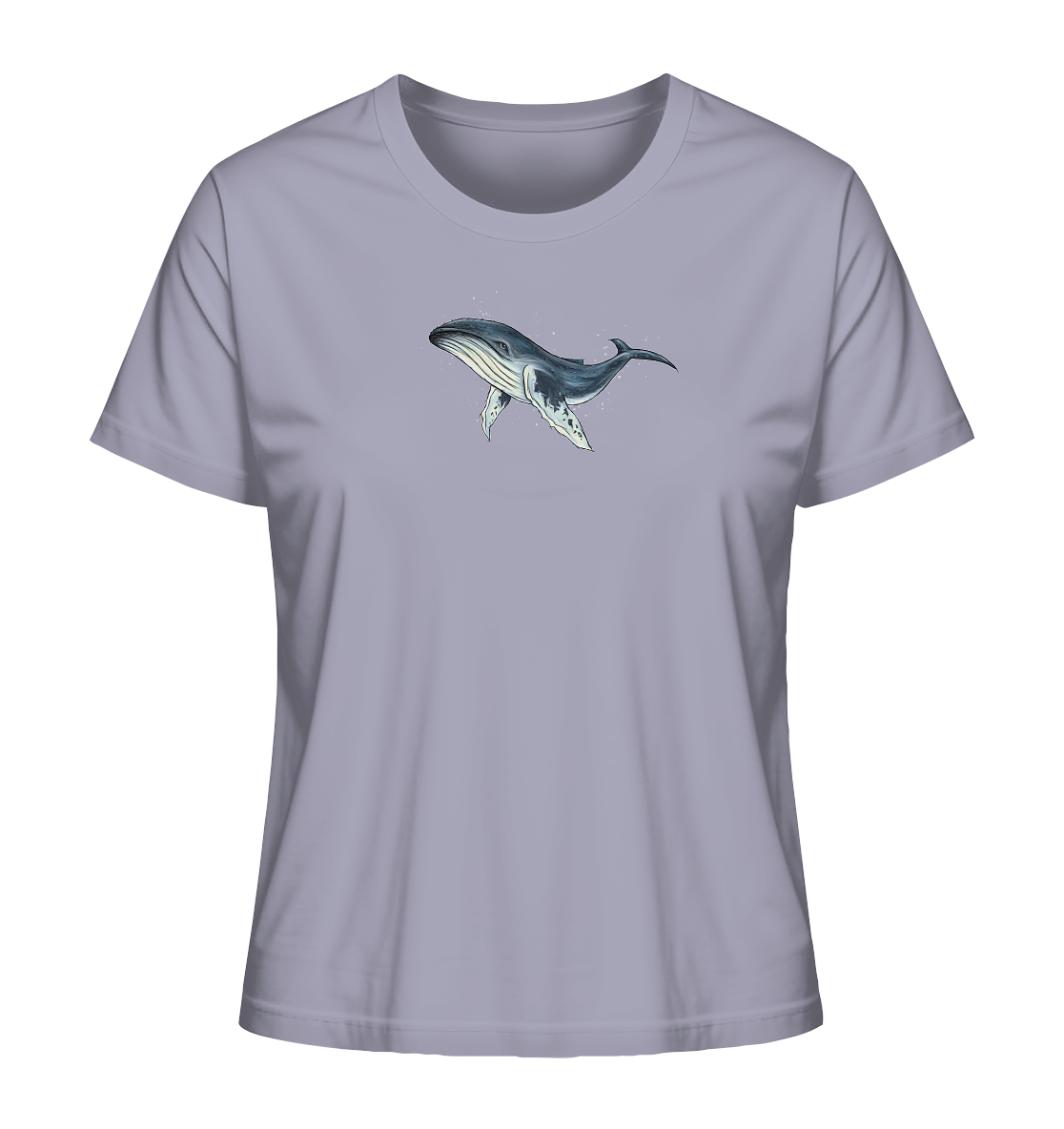 Tiefsee Ozean-Riese Buckelwal - Ladies Organic Shirt