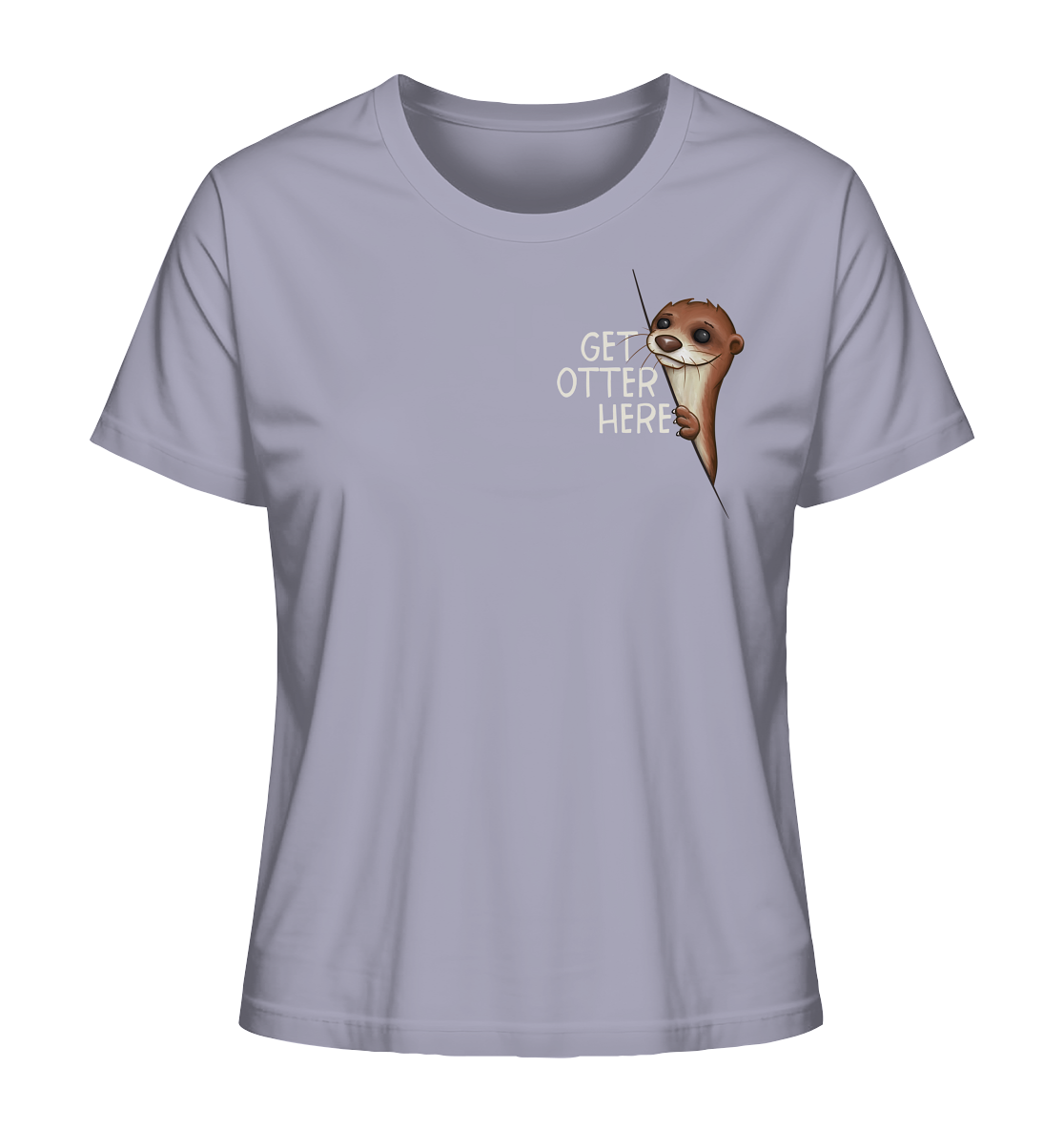 Get Otter Here | Lustiger Otter Kalauer - Ladies Organic Shirt