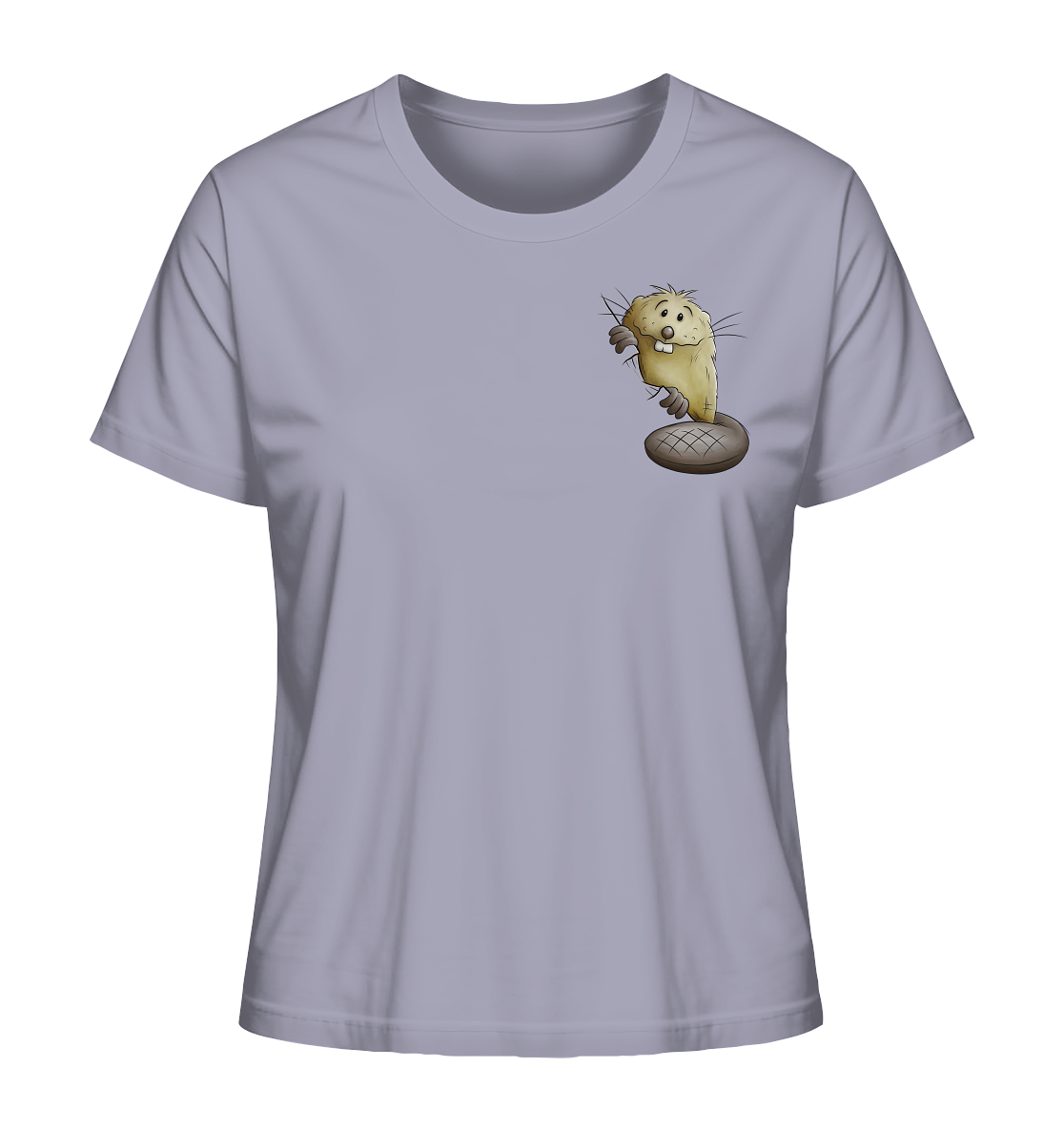 Lustiger frecher Biber - Ladies Organic Shirt