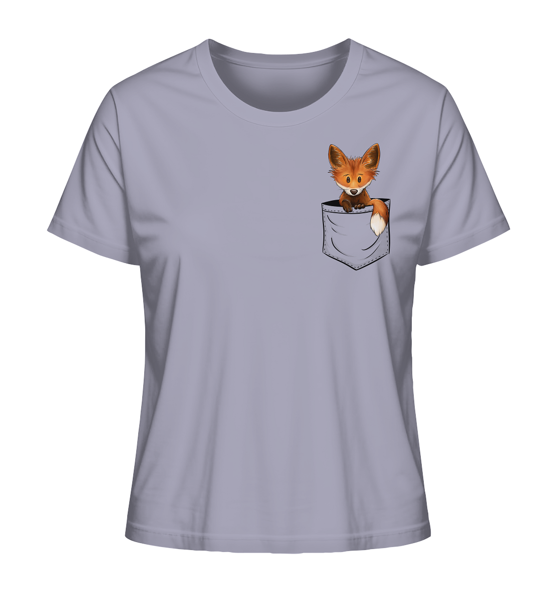 Funky Fuchs in der Tasche - Ladies Organic Shirt