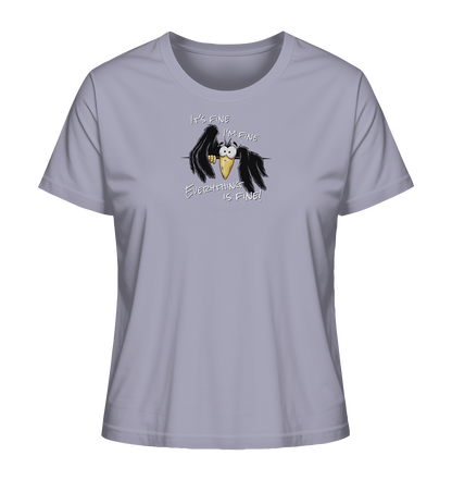 I’m Fine Rabe | Alles Gut Krähe - Ladies Organic Shirt