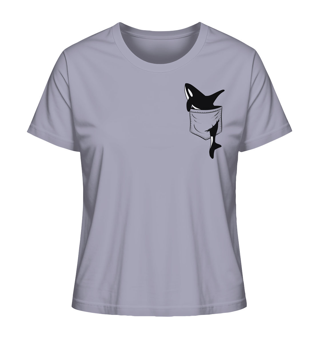 Orca In Deiner Tasche - Ladies Organic Shirt