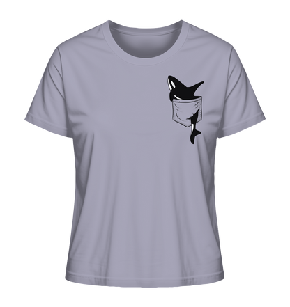 Orca In Deiner Tasche - Ladies Organic Shirt