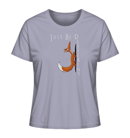 Just Be Different | Sei Anders, kleiner Fuchs - Ladies Organic Shirt