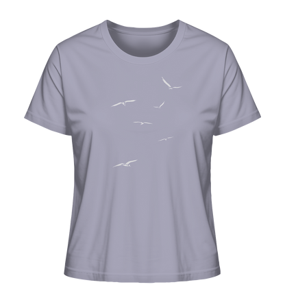 Vogelschwarm – Traum vom Fliegen - Ladies Organic Shirt