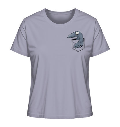 Grufti Rabe Krähe in der Tasche - Ladies Organic Shirt