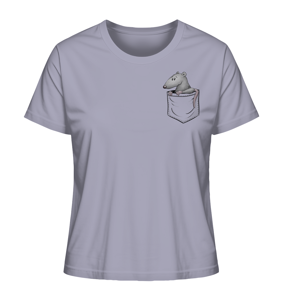 Kleine Ratte in der Tasche - Ladies Organic Shirt