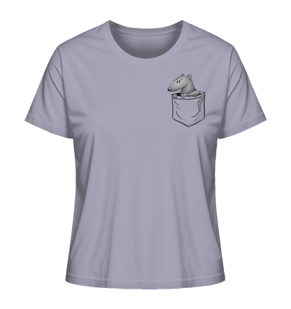 Kleine Ratte in der Tasche - Ladies Organic Shirt