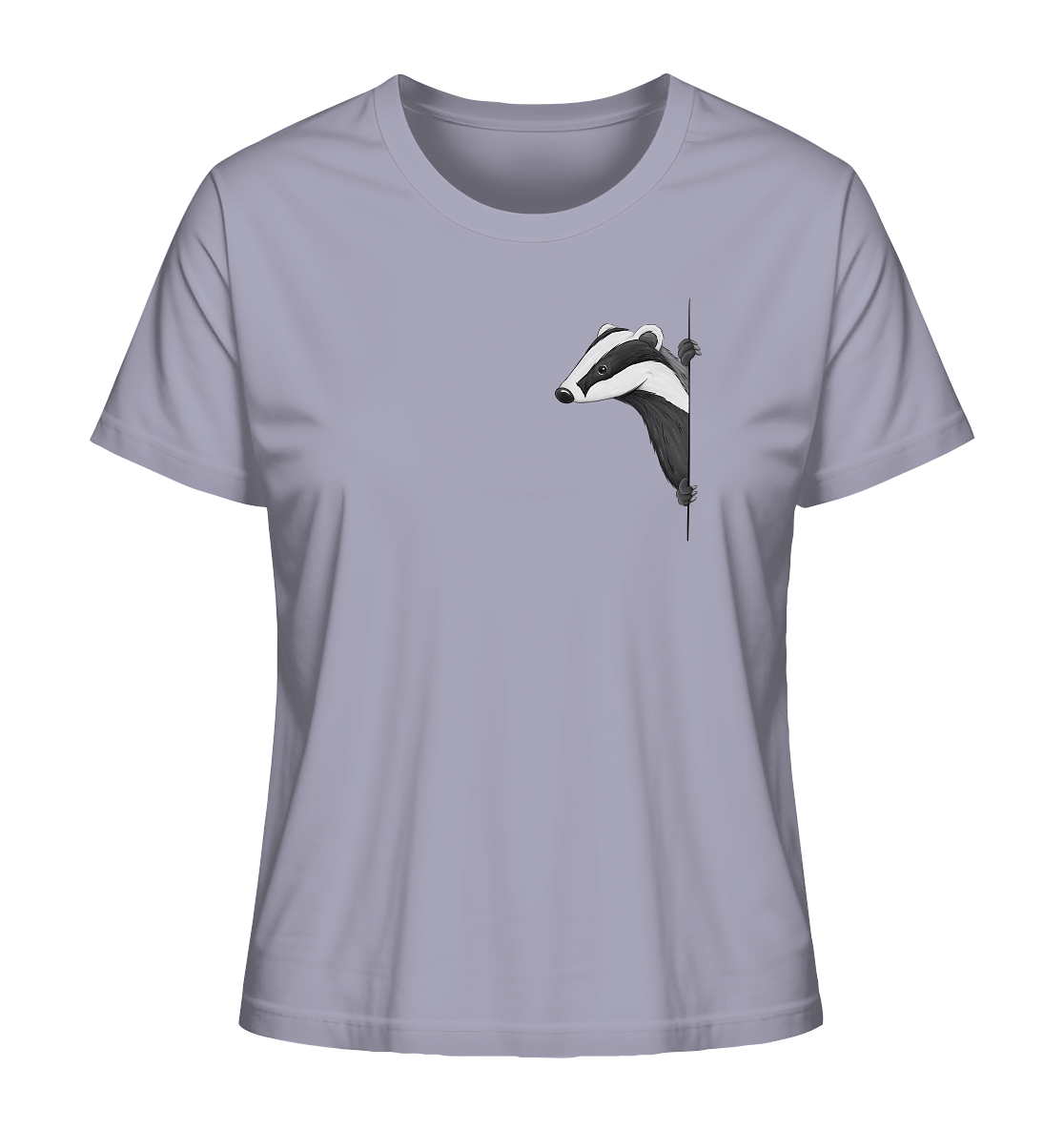 Lässiger Dachs Meister Grimbart - Ladies Organic Shirt