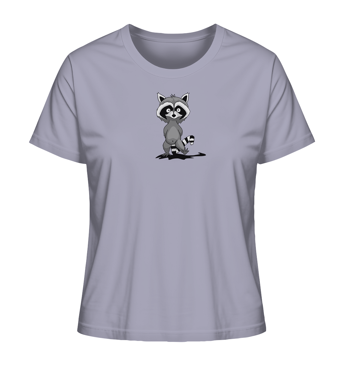 Frecher kleiner Waschbär - Ladies Organic Shirt