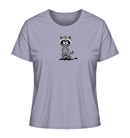 Frecher kleiner Waschbär - Ladies Organic Shirt