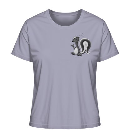 Lustig stinkiges Stinktier - Ladies Organic Shirt