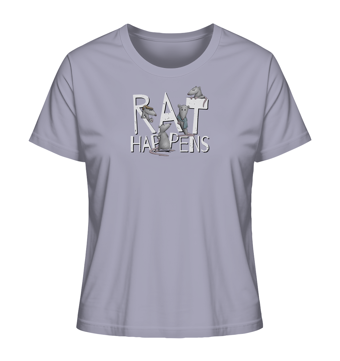 Rat Happens Ratten - Ladies Organic Shirt