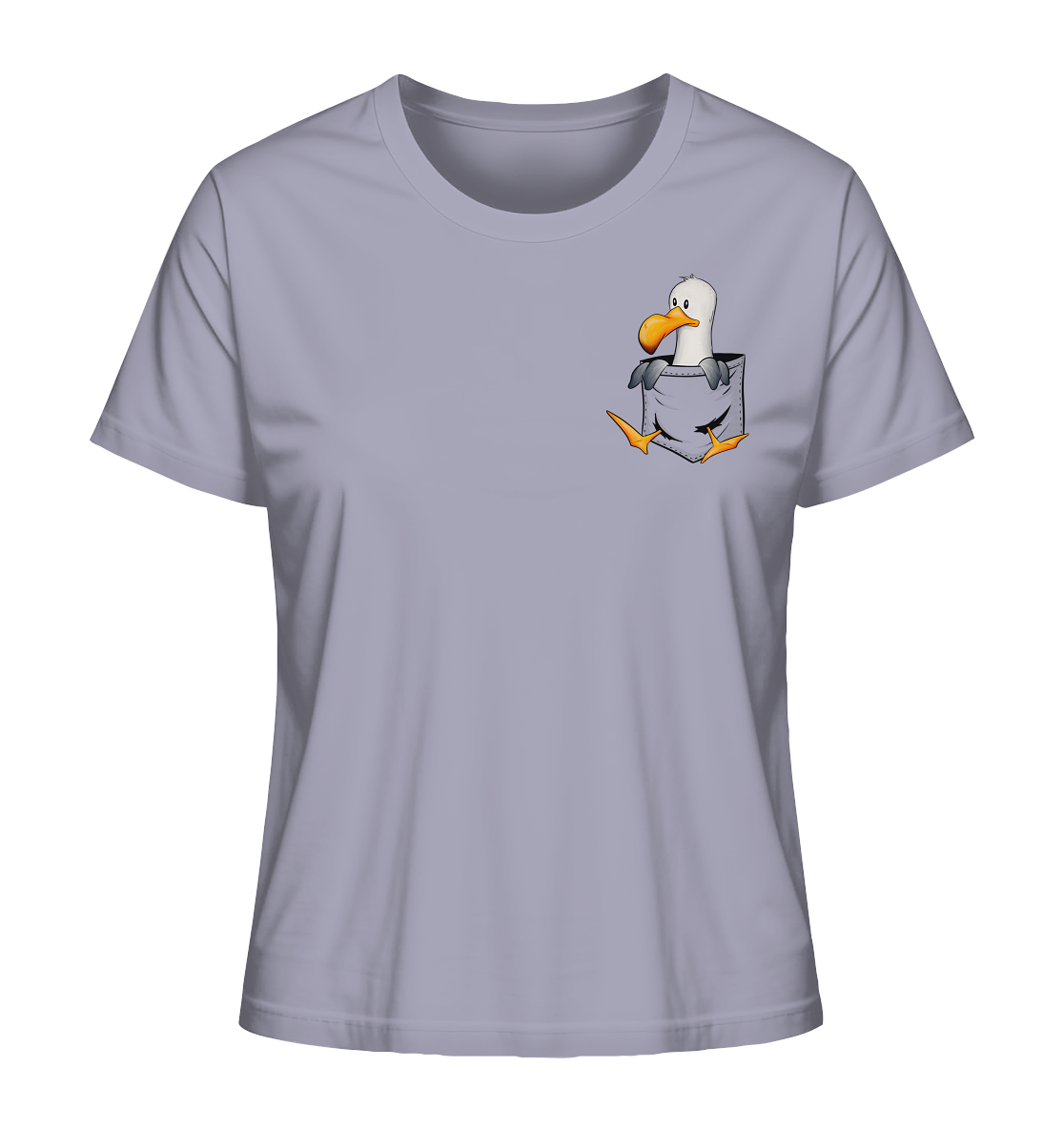 Kleine Möwe In Deiner Tasche - Ladies Organic Shirt