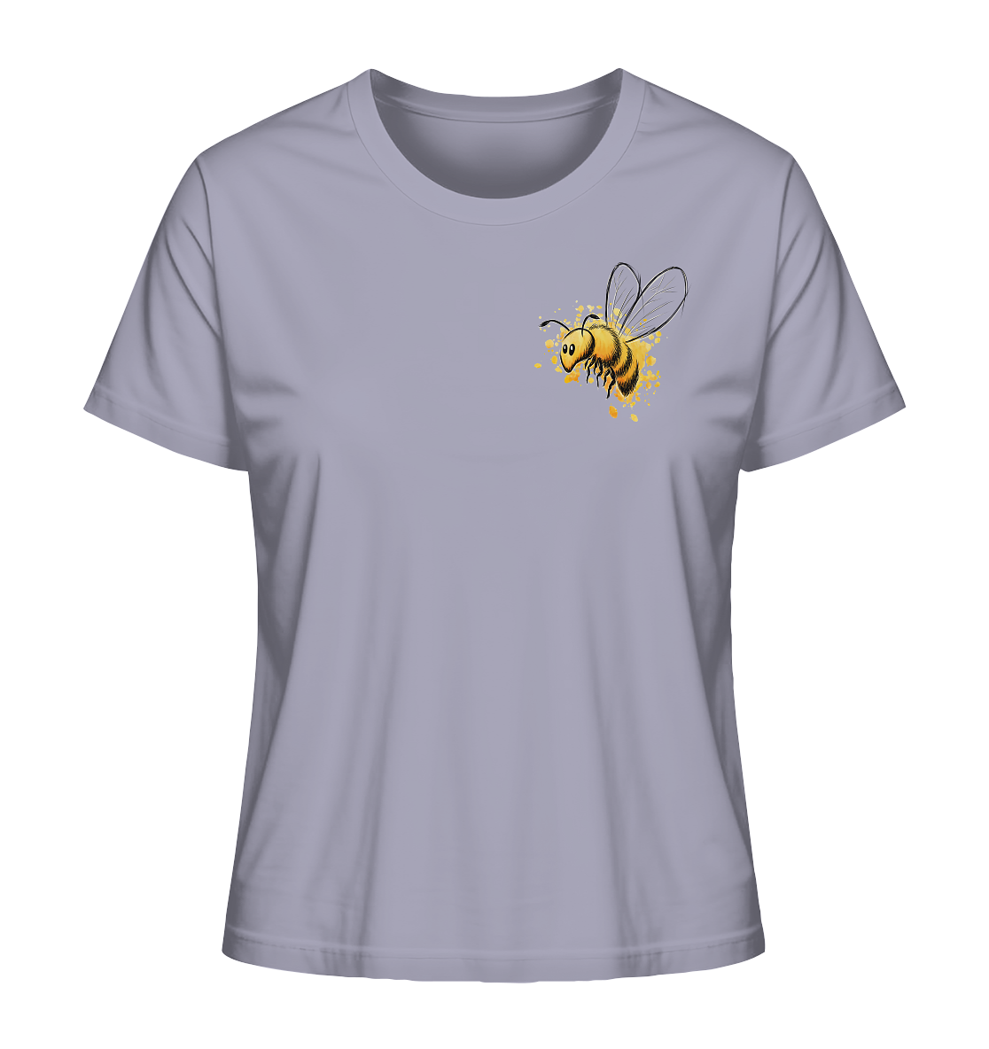 Lässige kleine Honig-Biene - Ladies Organic Shirt