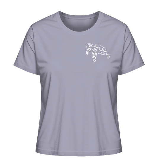 schwimmende Meeres-Schildkröte - Ladies Organic Shirt