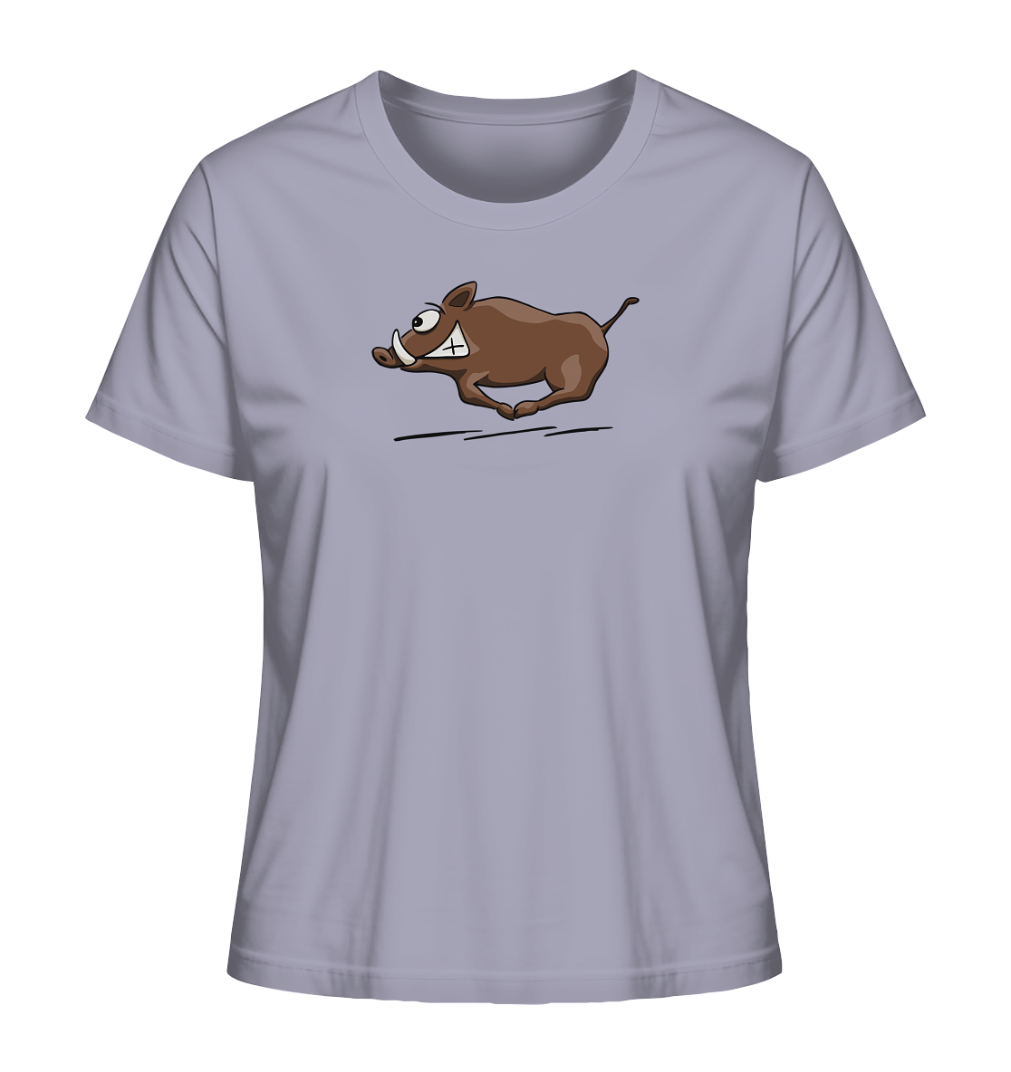 sauwildes Wildschwein | Wildsau  - Ladies Organic Shirt