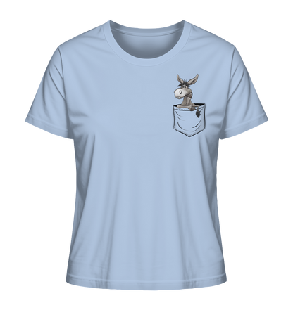 Bockiger Esel in Deiner Tasche - Ladies Organic Shirt
