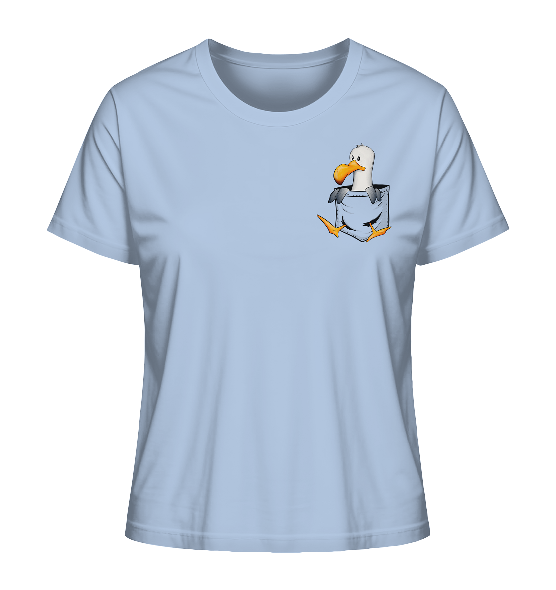 Kleine Möwe In Deiner Tasche - Ladies Organic Shirt