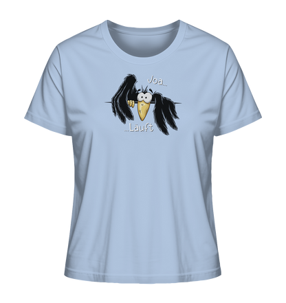 Joa Läuft Krähe gechillter Rabe - Ladies Organic Shirt
