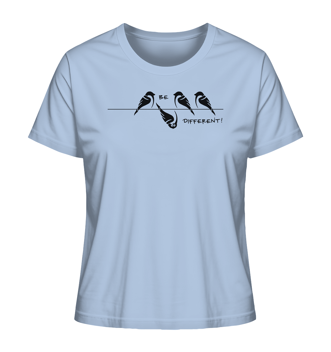 Sei anders, kleiner Spatz - Ladies Organic Shirt