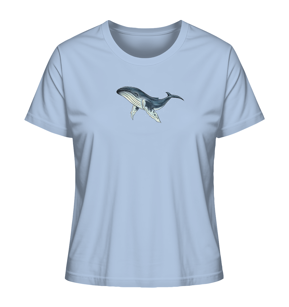 Tiefsee Ozean-Riese Buckelwal - Ladies Organic Shirt