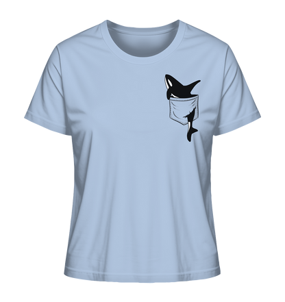 Orca In Deiner Tasche - Ladies Organic Shirt