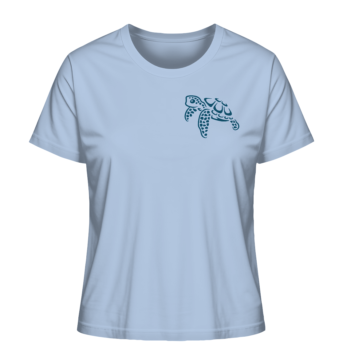 Lässig lustige Wasserschildkröte - Ladies Organic Shirt