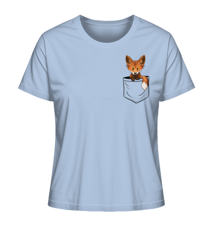 Funky Fuchs in der Tasche - Ladies Organic Shirt