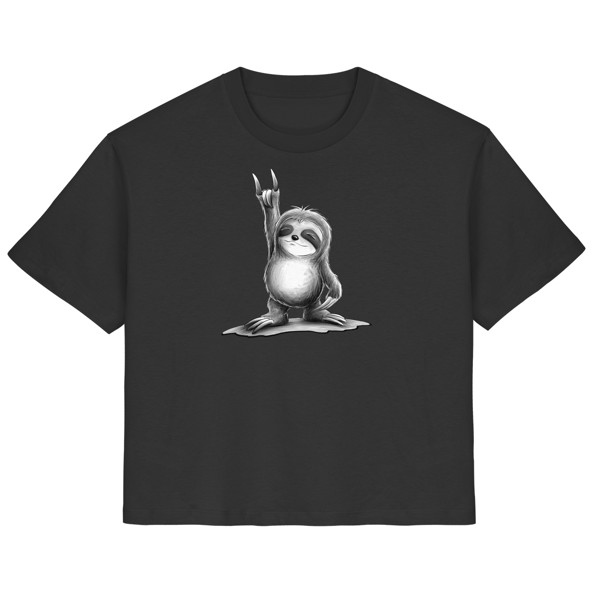 Rock On Party Faultier - Ladies Organic Shirt