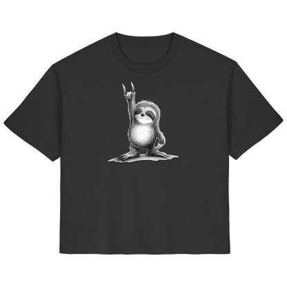 Rock On Party Faultier - Ladies Organic Shirt
