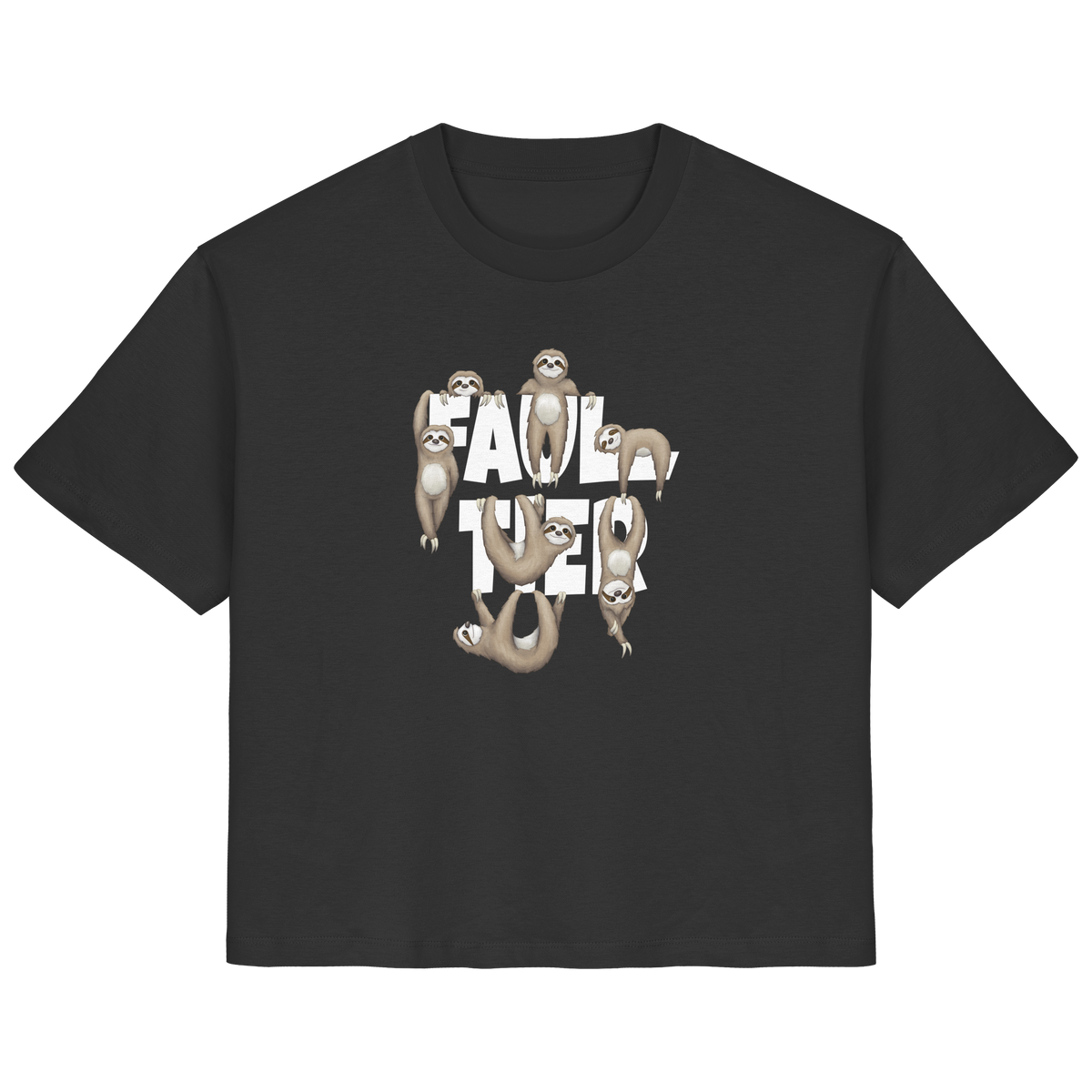 Viele gechillte Faultiere - Ladies Organic Shirt