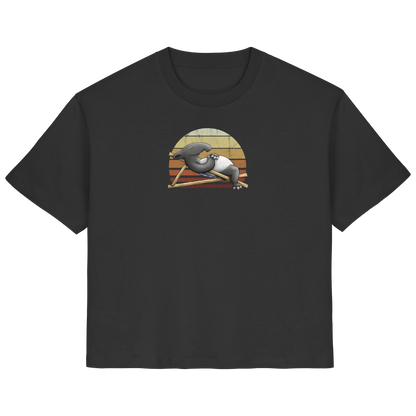 Lässiger Retro Sundown Tapir - Ladies Organic Shirt