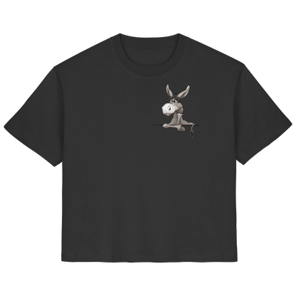 Lustiger lässiger Esel - Ladies Organic Shirt