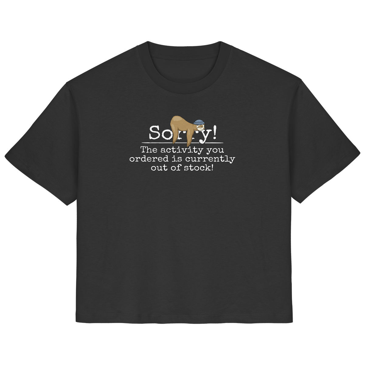 No-Activity Faultier - Ladies Organic Shirt