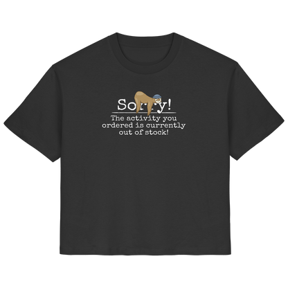 No-Activity Faultier - Ladies Organic Shirt