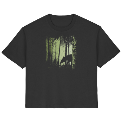 Lässiger Tapir im Zwielicht Wald - Ladies Organic Shirt