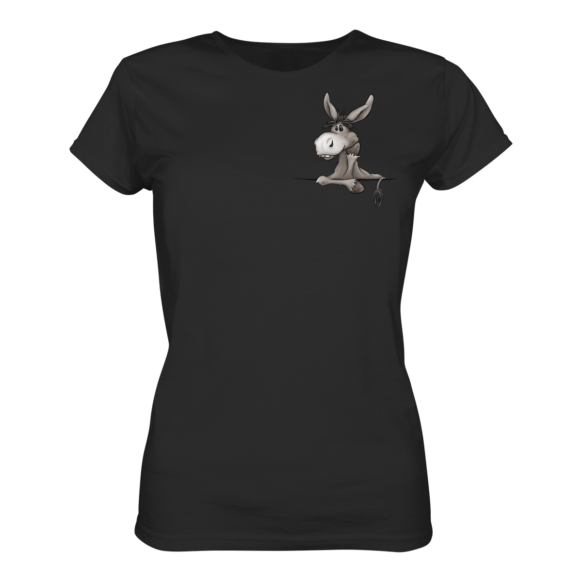 Lustiger lässiger Esel - Ladies Organic Shirt